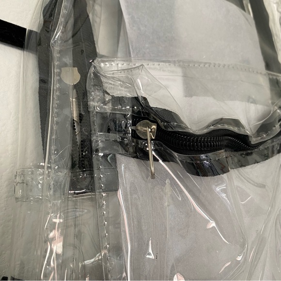 NWT Clear Mini Backpack - Picture 3 of 4